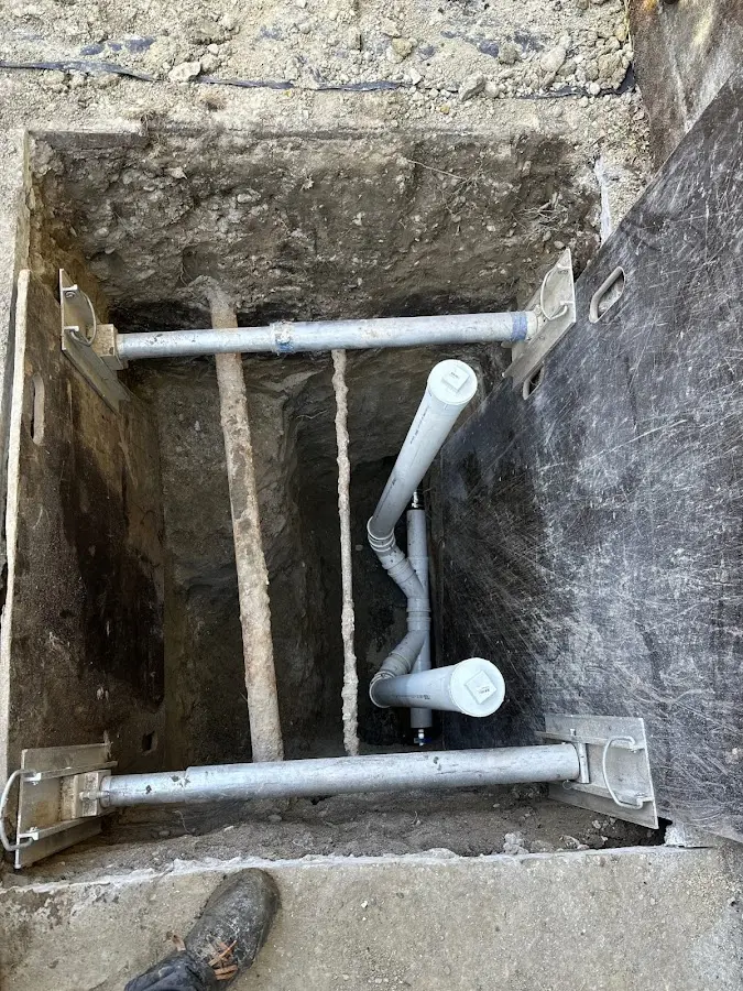 Experienced plumber completing Gas Line Repair work in Winfield
